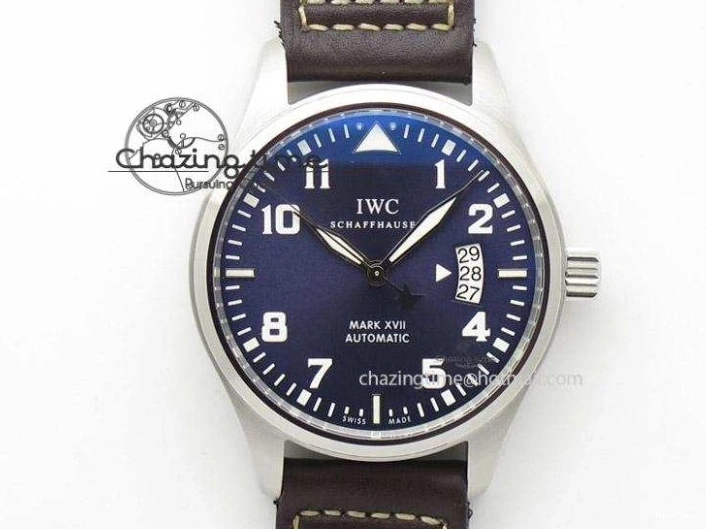 MIROTIME 0730 Big Pilot Real PR IW502701 RG YLF 1:1 Best Edition Blue Dial On Calfskin Strap A Classic 7225